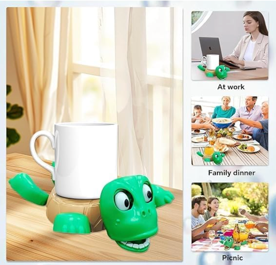 Funny Turtle Mug Coaster