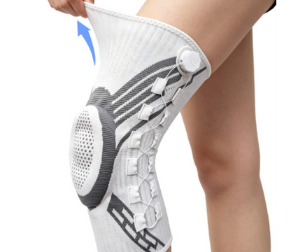Compression Knob Soft Magnetic Closure Knee Cap