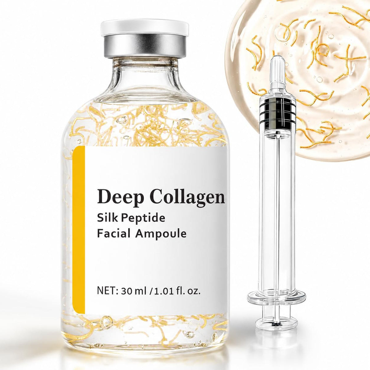 Deep Collagen Silk Peptide Facial Ampoule