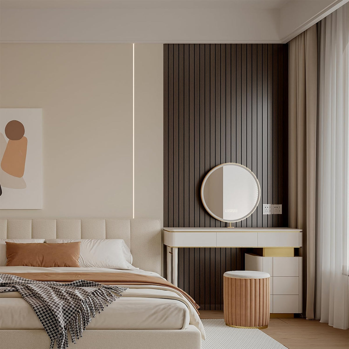 3D Wood Acoustic Panel