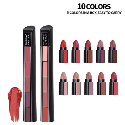 5 in 1 Korean Luxury Lipstick Pen
