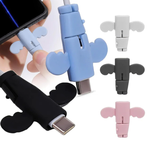 High Quality Data Cable Protective Cover (Pack of 5)