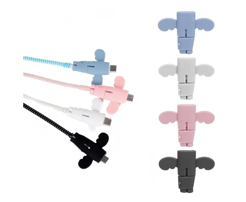 High Quality Data Cable Protective Cover (Pack of 5)