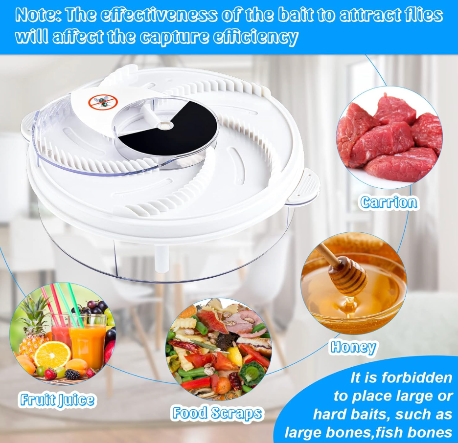Electric Rotating Fly Catcher