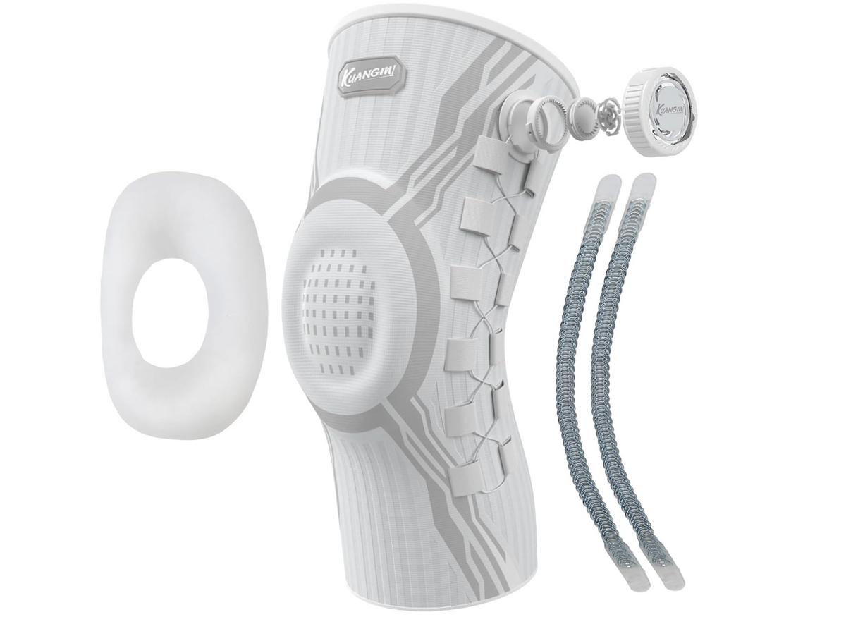 Compression Knob Soft Magnetic Closure Knee Cap