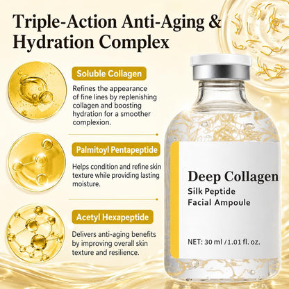 Deep Collagen Silk Peptide Facial Ampoule