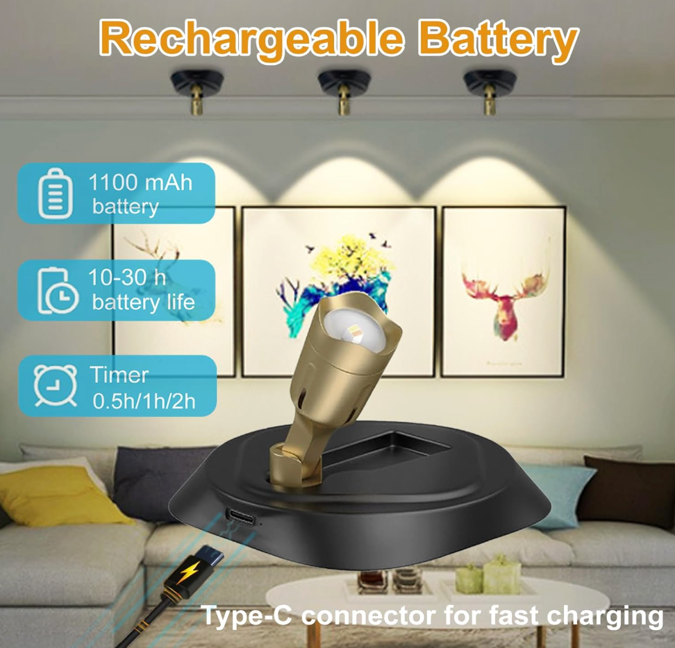 High Quality Wireless LED Spotlight