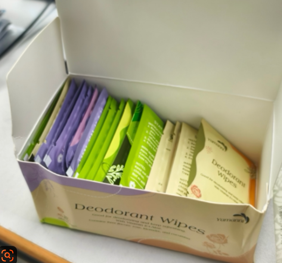 Deodorant Wipes (Pack of 30 Wipes)