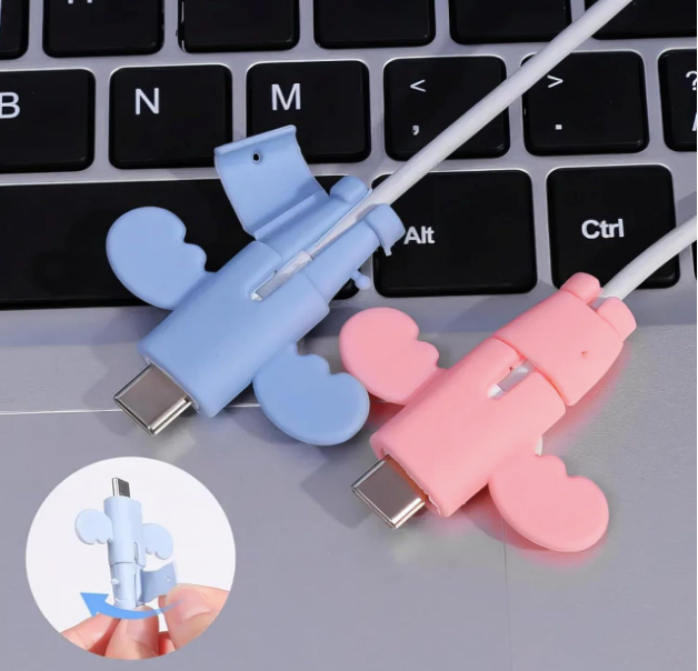 High Quality Data Cable Protective Cover (Pack of 5)