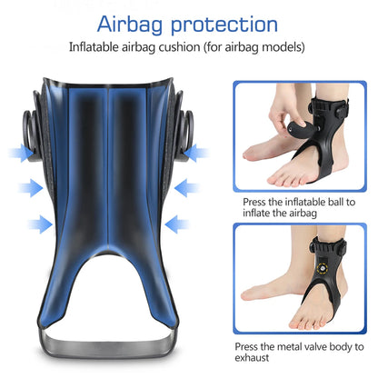 Ankle Brace Support With Inflatable Air Bag