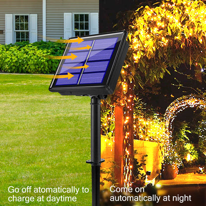 Solar Copper Wire String Lights