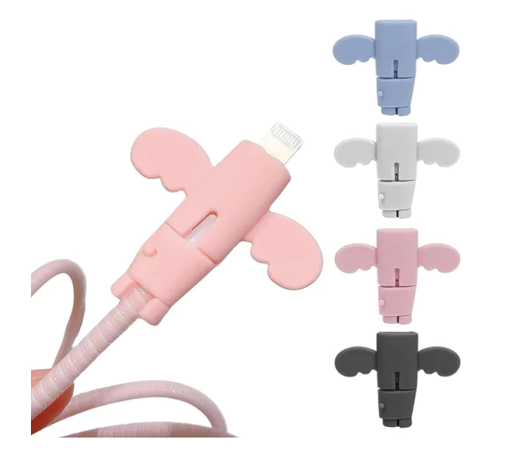 High Quality Data Cable Protective Cover (Pack of 5)