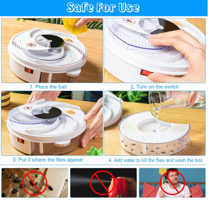 Electric Rotating Fly Catcher