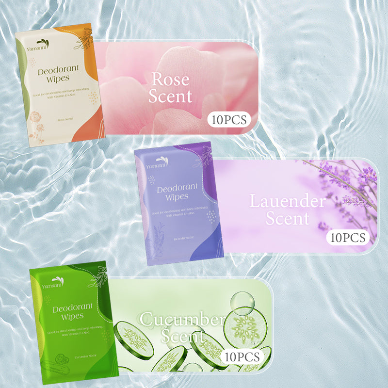 Deodorant Wipes (Pack of 30 Wipes)