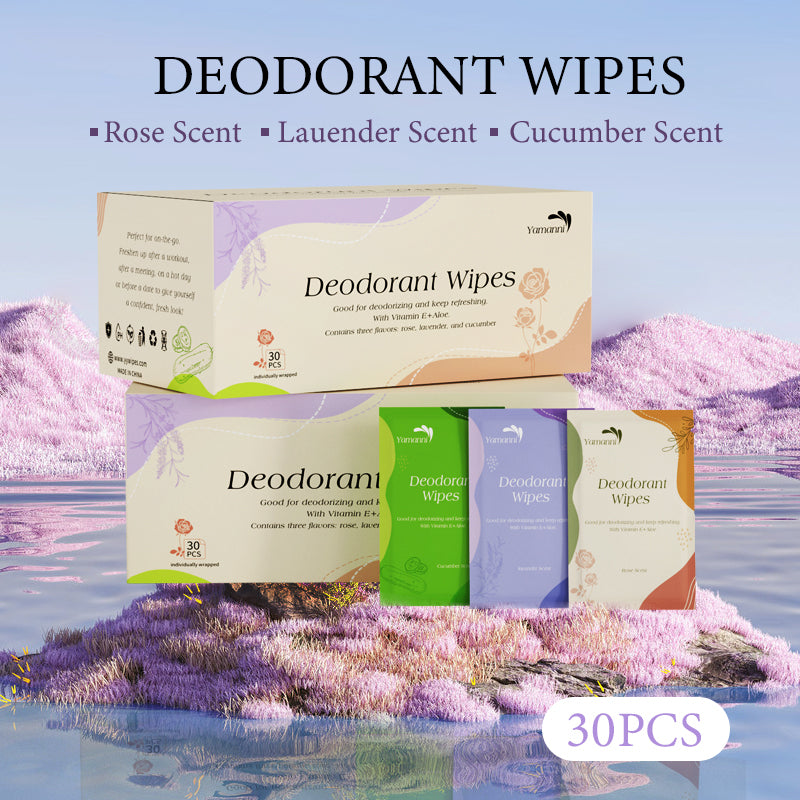 Deodorant Wipes (Pack of 30 Wipes)